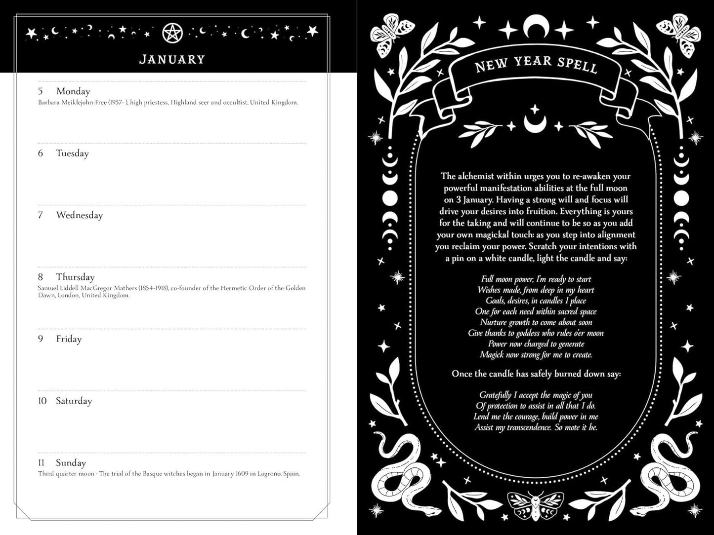 2026 Witch's Diary - Northern Hemisphere: Seasonal planner to reclaiming the magick of the old ways (Planners)