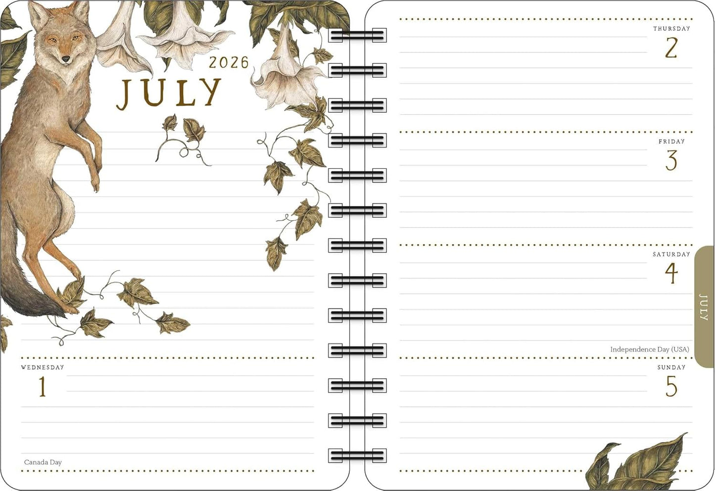 Woodland Wardens 2026 Weekly Planner Journal