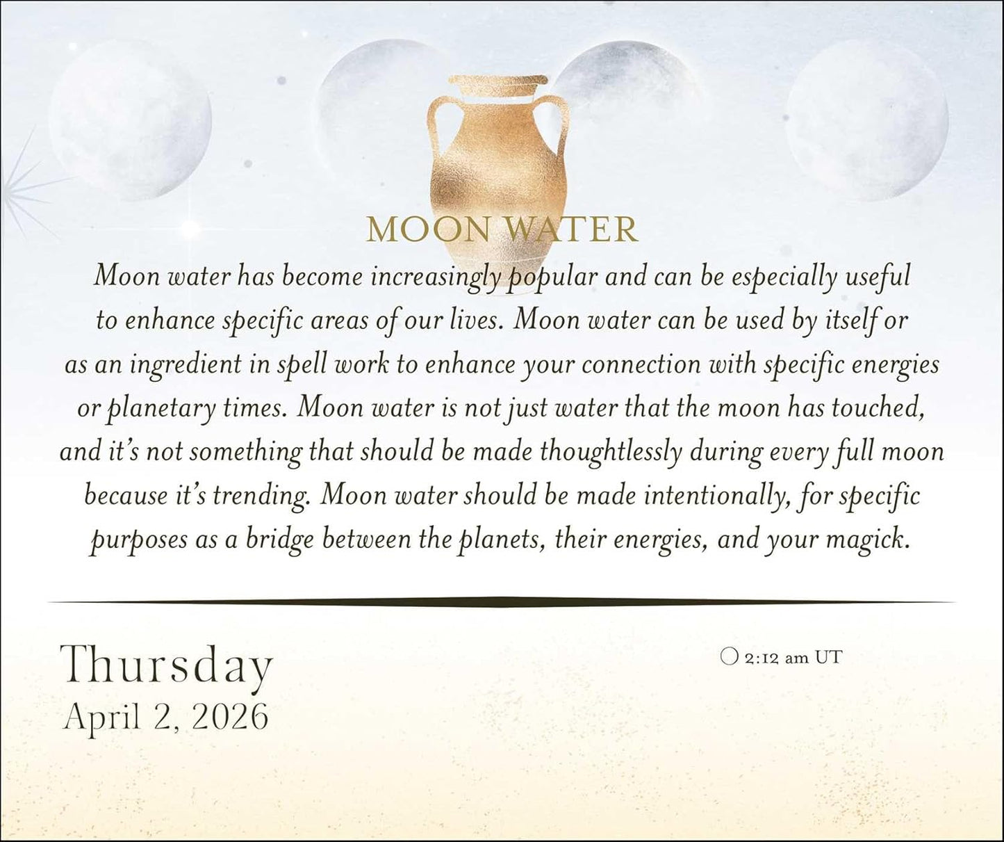 Year of the Witch 2026 Day-to-Day Calendar: Daily Intuitive Magick