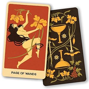 Wild Earth Tarot by Coni Curi featuring botanical illustrations, vintage-inspired artwork, Tarot de Marseille symbolism, and nature-based imagery.