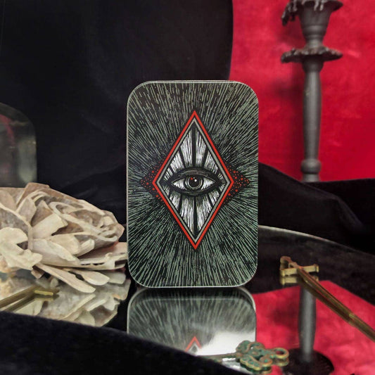 Little Night Visions tarot cards - mini pocket version in a tin