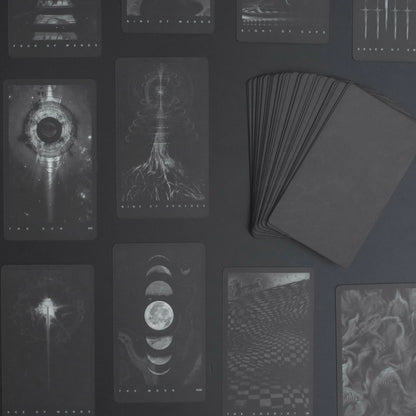 The Black Tarot Modern Tarot Cards Deck - Oneness emporium