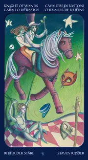 Tarot of the Sweet Twilight deck with surreal, dreamlike and emotional artwork.