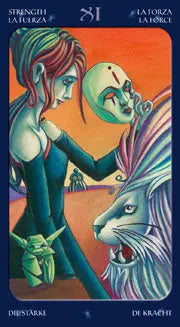 Tarot of the Sweet Twilight deck with surreal, dreamlike and emotional artwork.