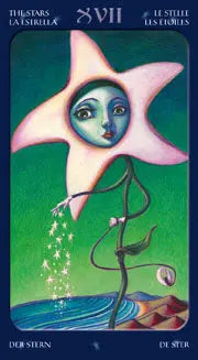 Tarot of the Sweet Twilight deck with surreal, dreamlike and emotional artwork.