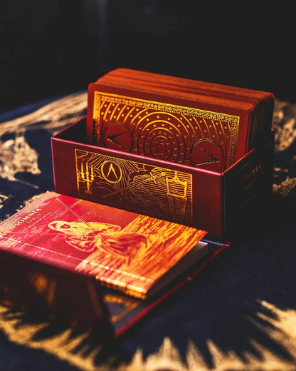 Somnia Tarot Illustrated Edition deck by Nicolas Bruno featuring surreal dream-inspired tarot artwork