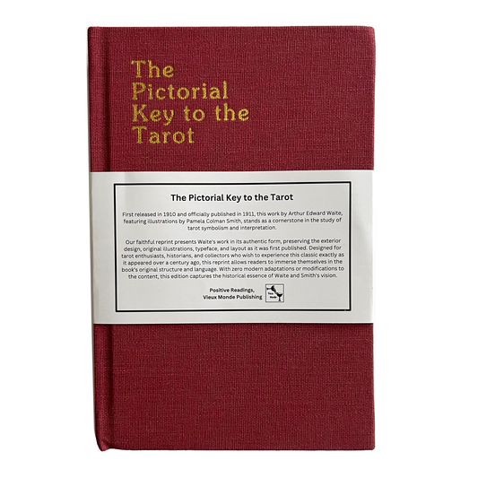 Pictorial Key to the Tarot 1911 facsimile hardcover book with original Rider Waite illustrations