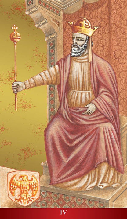 Dante Tarot Out of Print edition by Giordano Berti and Andrea Serio inspired by Dante Alighieri's Divine Comedy and published by Lo Scarabeo.