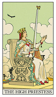 After tarot deck cards