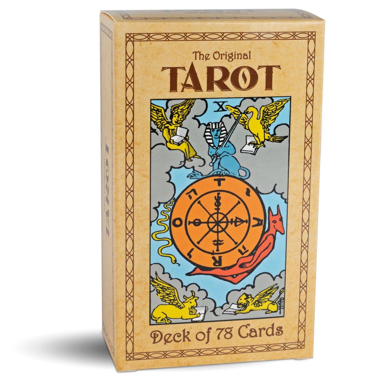 Original Tarot cards deck with simple symbolic design alternative to Rider Waite tarot