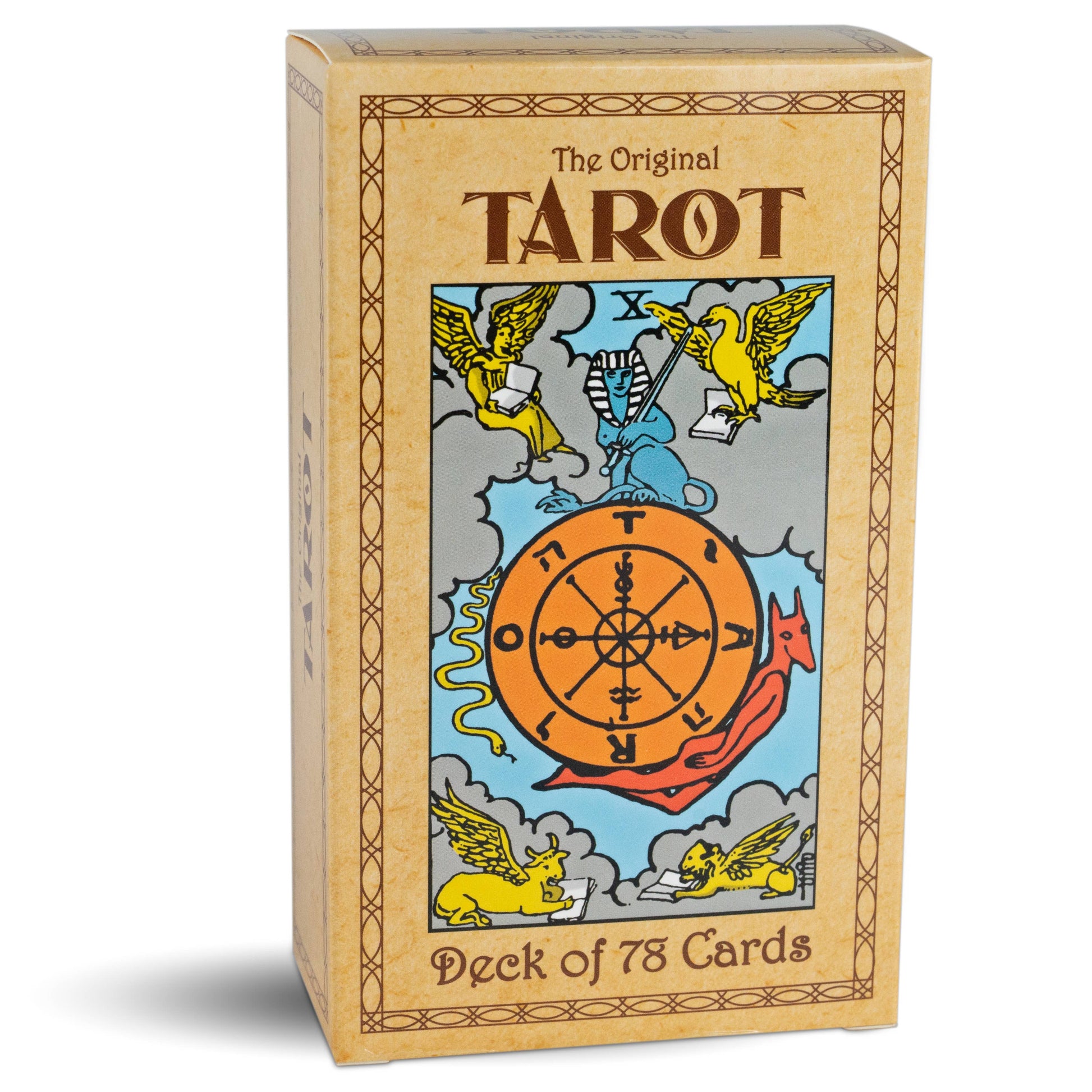 Original Tarot cards deck with simple symbolic design alternative to Rider Waite tarot