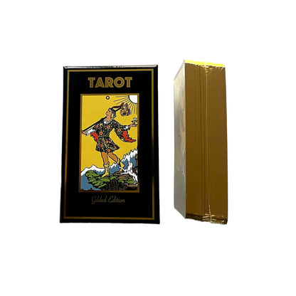Gilded Tarot & Guide | Classic Tarot Design and Gold Foil - Oneness emporium