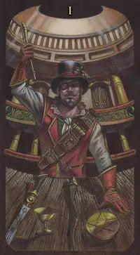 STEAMPUNK ART NOUVEAU TAROT - Oneness emporium
