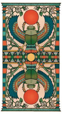 EGYPTIAN ART NOUVEAU TAROT - Oneness emporium