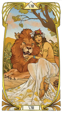 EGYPTIAN ART NOUVEAU TAROT