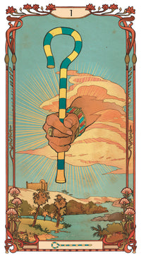 EGYPTIAN ART NOUVEAU TAROT