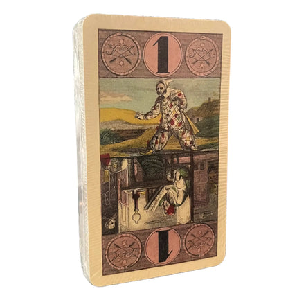 German Tarot Deck – Tarot Allemand à deux têtes, Der Taroc (Advanced Readers) Vieux Monde