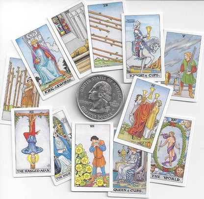 Tiny Universal Waite Tarot Cards — US Games Systems
