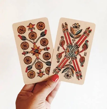 Gassman Tarot de Marseille & Guide | Linen Finish | c. 1840| - Oneness emporium