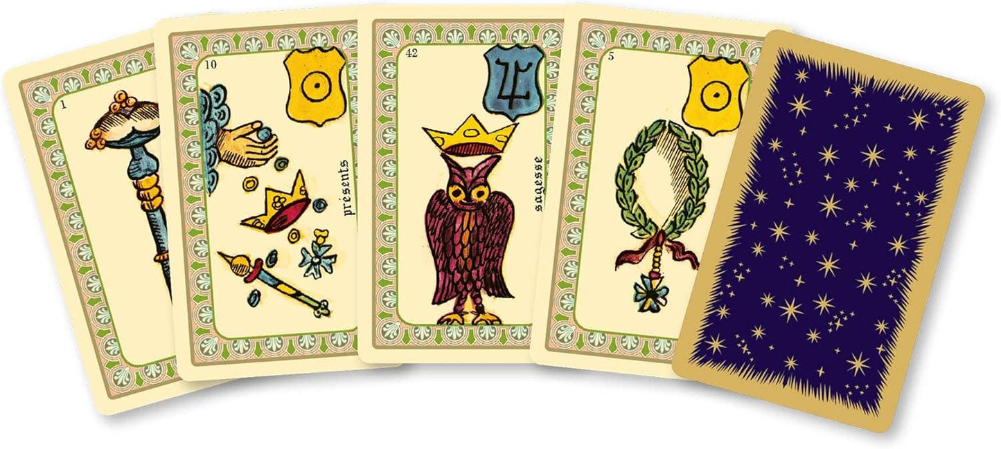 Mini Tarot de Marseille Pastel & Oracle Belline Gift Set