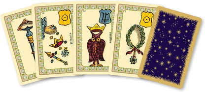 Mini Tarot de Marseille Pastel & Oracle Belline Gift Set
