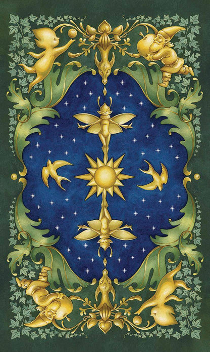 Faery Wheel Tarot deck with seasonal faery artwork and Wheel of the Year symbolism