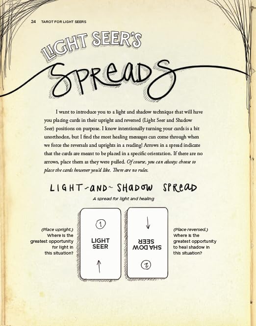 Tarot for Light Seers hardcover book by Chris-Anne featuring expanded tarot symbolism, card meanings and Light Seer's Tarot artwork.