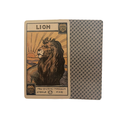 Vieux Monde Astrological Tarot vintage deck with zodiac and planetary symbolism historical tarot UK