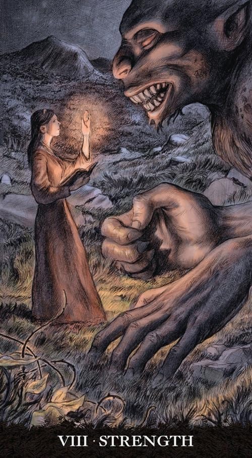 Lovecraft Tarot deck featuring dark cosmic horror artwork inspired by H.P. Lovecraft