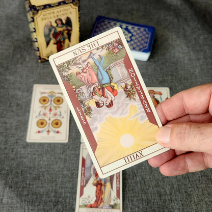 Soprafino Dellarocca Historical Tarot Cards Deck - Da Brigh - Oneness emporium