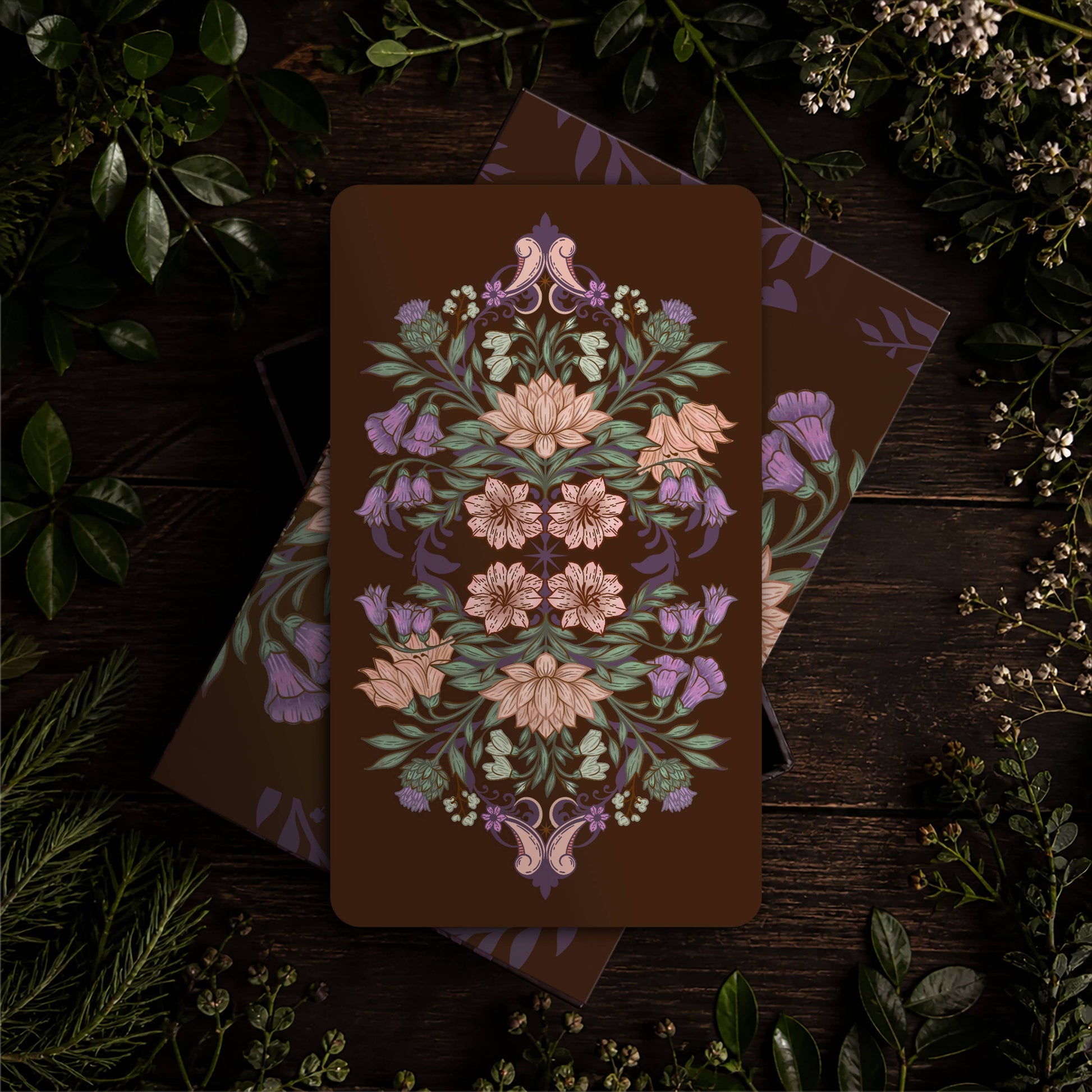 Metanoia Marseille Tarot 3rd Edition by Kerri Snook featuring vibrant botanical Marseille tarot artwork