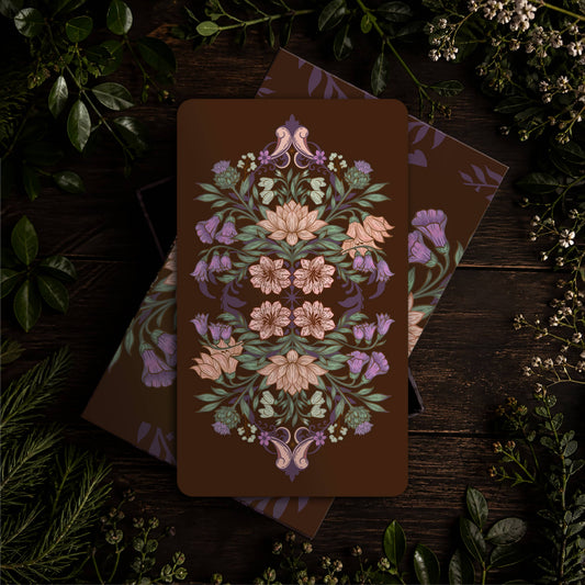 Metanoia Marseille Tarot 3rd Edition by Kerri Snook featuring vibrant botanical Marseille tarot artwork