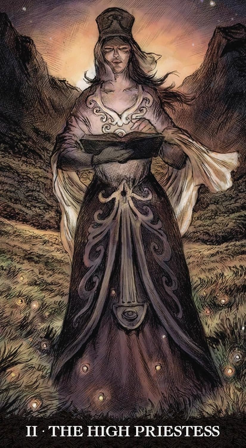 Lovecraft Tarot deck featuring dark cosmic horror artwork inspired by H.P. Lovecraft