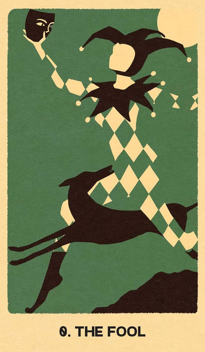 The fool Wild Earth Tarot by Coni Curi featuring botanical illustrations, vintage-inspired artwork, Tarot de Marseille symbolism, and nature-based imagery.