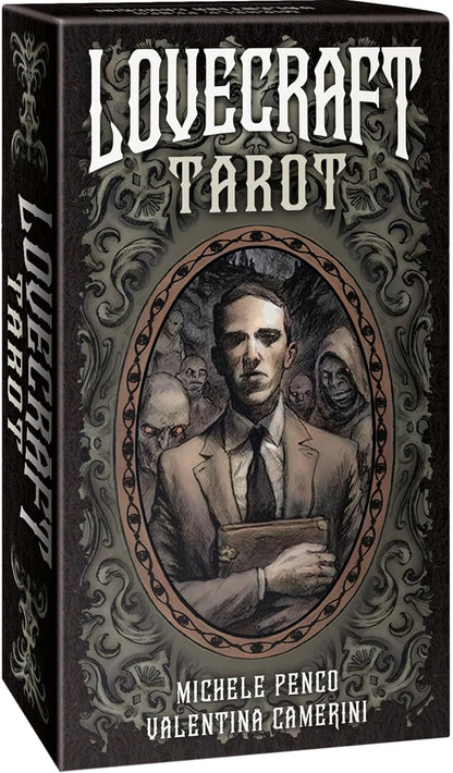 Lovecraft Tarot deck featuring dark cosmic horror artwork inspired by H.P. Lovecraft