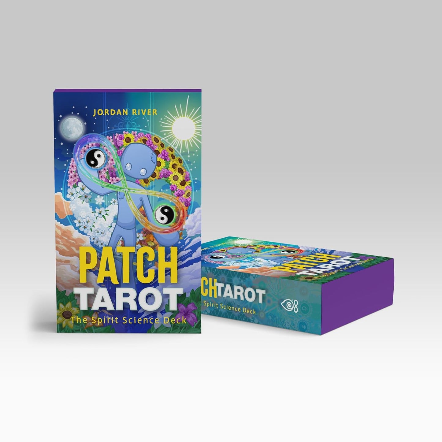 Patch Tarot Spirit Science deck with colourful esoteric tarot symbolism UK