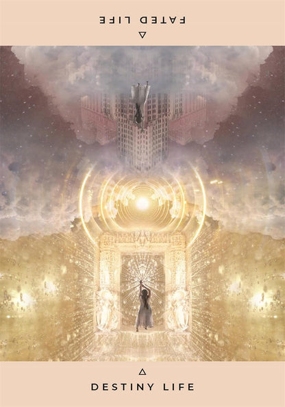 Inner Temple Oracle deck by Rebecca Campbell with spiritual artwork and guidebook UK