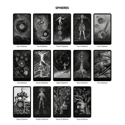 The Black Tarot Modern Tarot Cards Deck - Oneness emporium