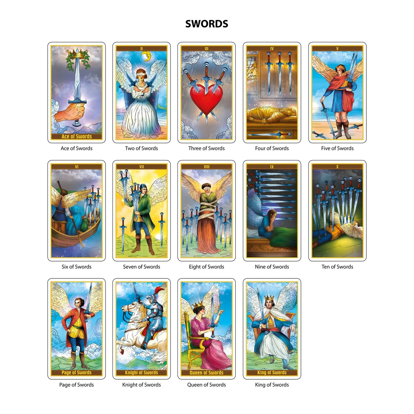 The Angels Tarot Cards Deck