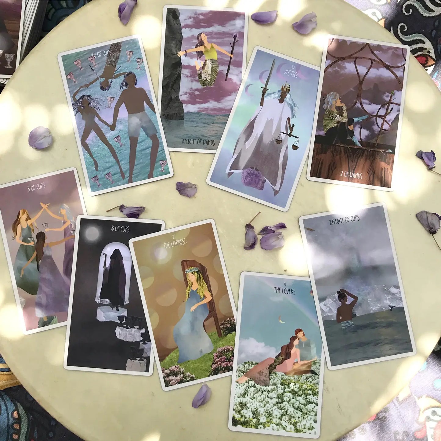 Star Seeker Tarot deck with whimsical artwork and intuitive tarot symbolism
