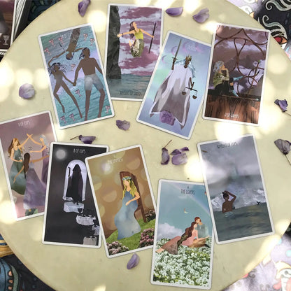 Star Seeker Tarot deck with whimsical artwork and intuitive tarot symbolism