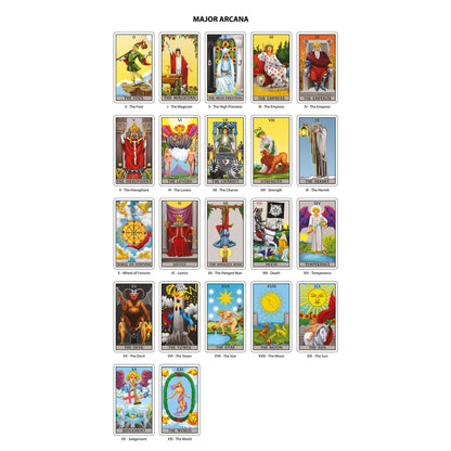 Lustrous Tarot Modern Tarot Cards Deck - Da Brigh - Oneness emporium