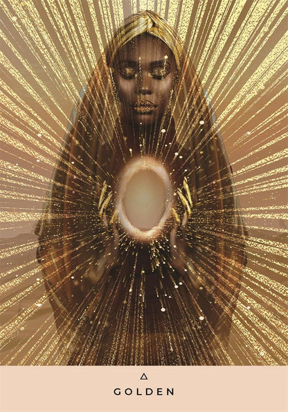 Inner Temple Oracle deck by Rebecca Campbell with spiritual artwork and guidebook UK