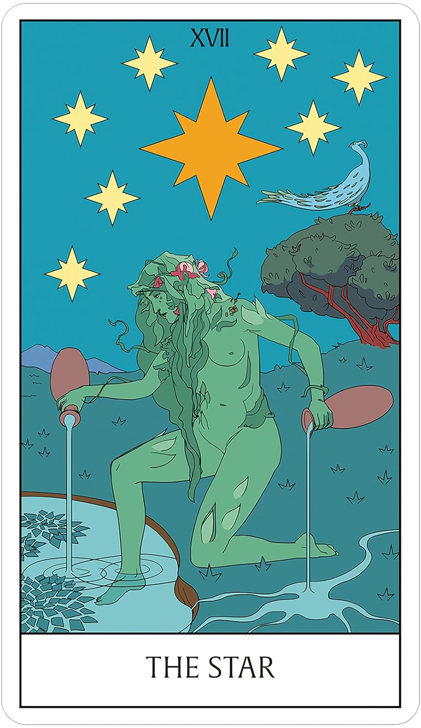 Florana Tarot deck by James Ferry featuring botanical artwork and floral tarot symbolism