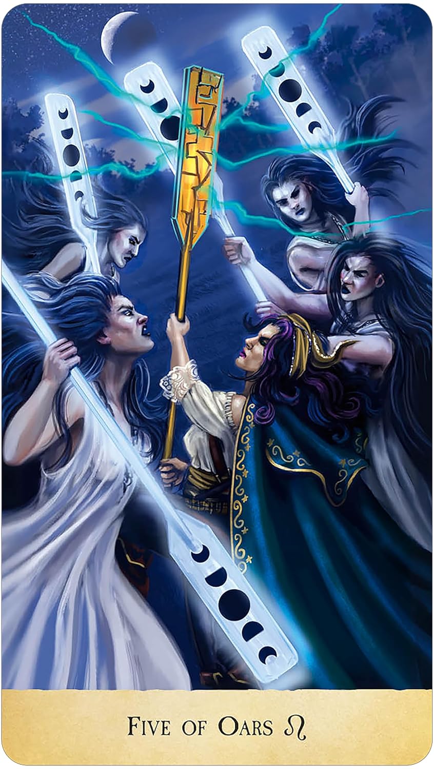 Stardust Wanderer Tarot by Jen Sankey featuring colourful cosmic artwork and whimsical tarot symbolism