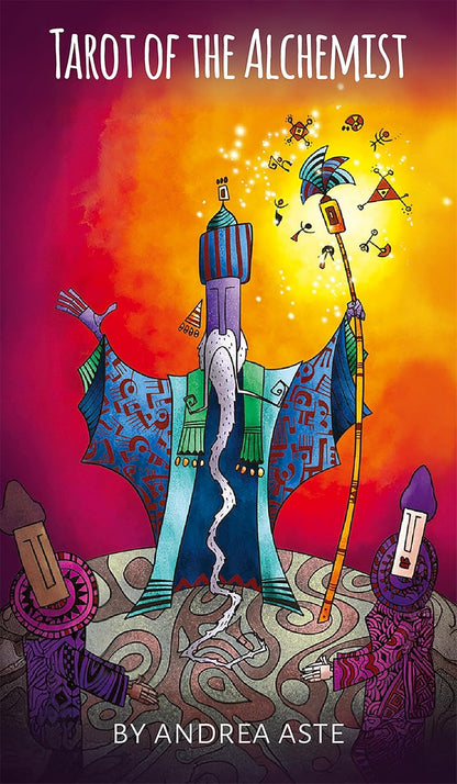 Tarot of the Alchemist deck with alchemical symbolism and esoteric tarot artwork UK