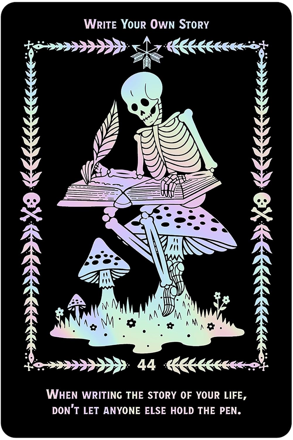 Morbid Mirror Oracle deck by Soni Graves with gothic artwork and shadow work symbolism