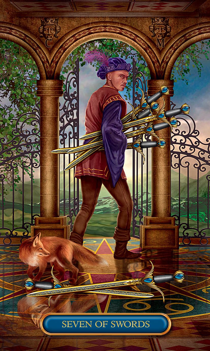 asy Tarot deck Gilded Tarot Royale beginner tarot kit with guidebook UK