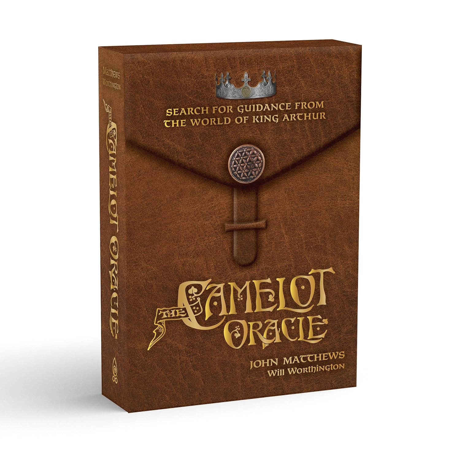 Camelot Oracle deck Arthurian mythology cards with map system and guidebook UK