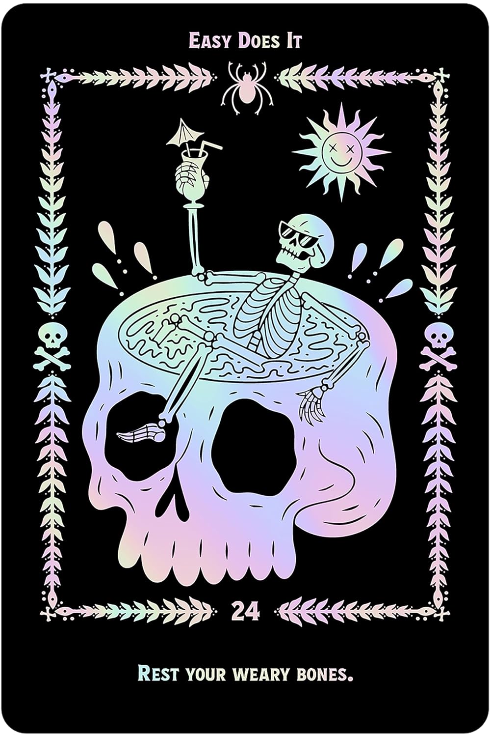 Morbid Mirror Oracle deck by Soni Graves with gothic artwork and shadow work symbolism